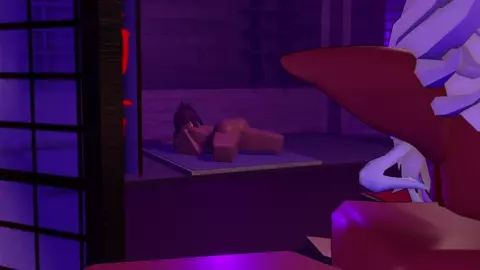Roblox demon fucking a office baddie creampie