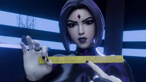 Starfire Vs Raven [NO WM][FenderBlender3D][4K60FPS]