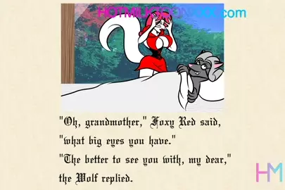 Foxy Fables: Not-so-Little Foxy Red Riding Hood