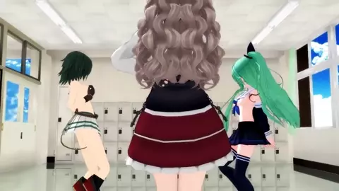 Shimakaze & Fleet Girls - Carry Me Off [MMD R18] KuSoGAki VJ