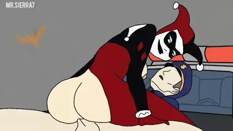 Harley Quinn, cartoon porn.