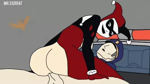 Harley Quinn, cartoon porn.