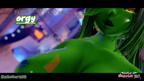 Nympho Slime Girl's Wild Orgy