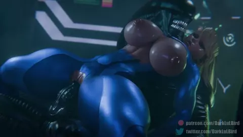 Samus Aran x Xenomorph [Metroid]