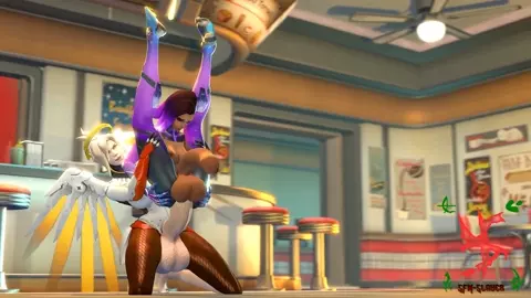 Mercy and Sombra [SFM-Slayer]