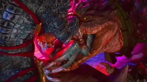 Oral vore by twitchyanimation