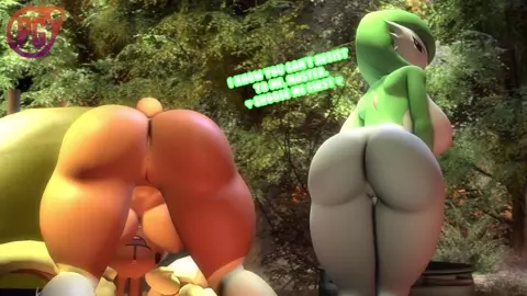 Gardevoir and Lopunny Animation