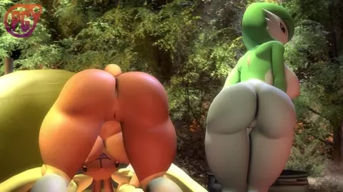 Gardevoir and Lopunny Animation