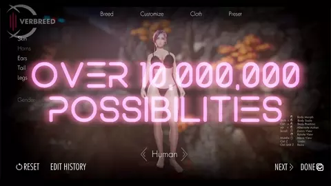 Overbreed hentai game - Character Creator