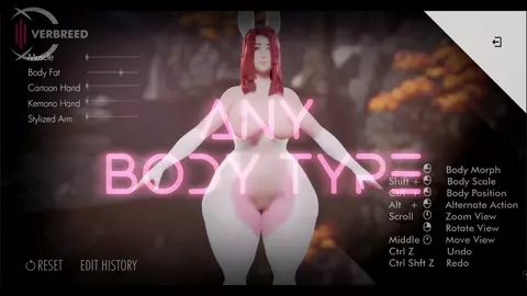 Overbreed hentai game - Character Creator