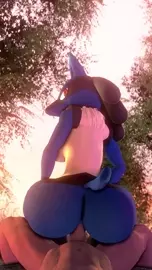Lucario butt Animation