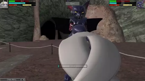 Pheromosa vs Gliscor! Heroine Rumble 2 Pokemon Futa X Futa