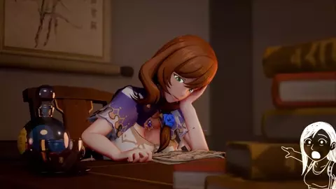 Lisa x Collie - Part 01 - darkBleed - Genshin Impact