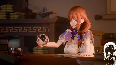 Lisa x Collie - Part 01 - darkBleed - Genshin Impact