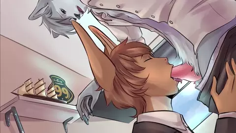 Furry Shades of Gay 1 Ch.2 - Dorm Buddies