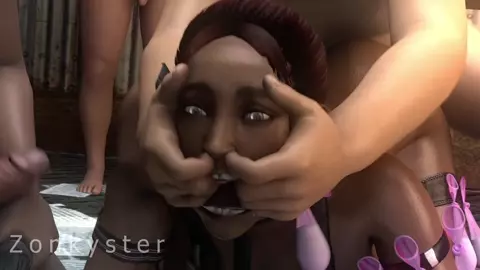 Sheva Gangbanged (no sound)[Zonkyster]