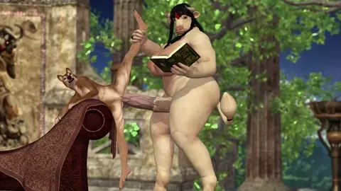 Minotaur Fun with Laura