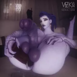 Widowmaker loves stuffing her holes