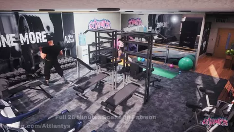 The Gym Session – Naughty Gym Girl Couldn't Resist a Big Cock (5 Minutes Version)