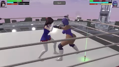 E.W.A. Nikki Orlok vs Blue Moon - Heated Rivalry