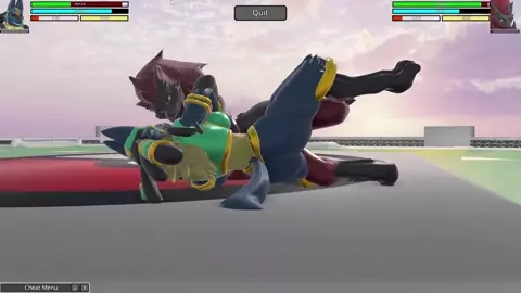 Lucario vs Zoroark! Heroine Rumble 2 Pokemon Mod Futa X Futa