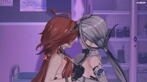 Mavuika & Arlecchino x Group sex video (Genshin impact)