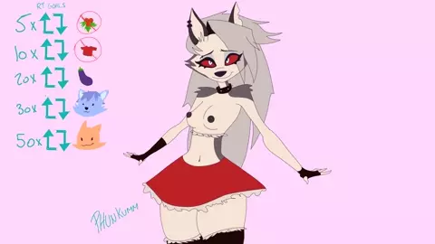 Loona Christmas Topless!