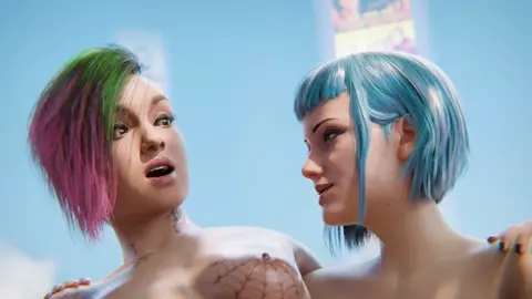 Bi Curious Judy [White][NO WM][Cawneil][4K60FPS]