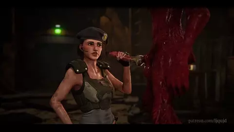 Jill Valentine (Resident Evil) Short Loop [4K] [60FPS]