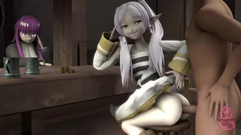 Frieren and Fern at the Tavern