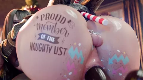 Riding The Naughty List [FUTA][NO WM][TDonTran][4K60FPS]