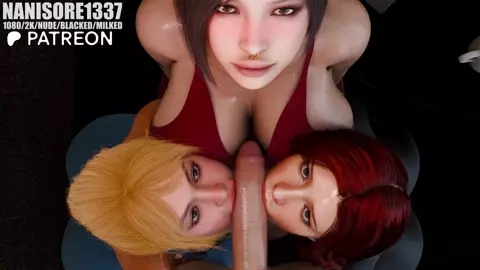 [MARVEL x RE] SYDNEY x SCARLLET sloppy blowjob feat ADA