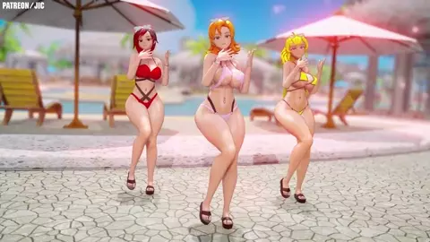 Teddy Bear - Nora x Yang x Ruby (NSFW)