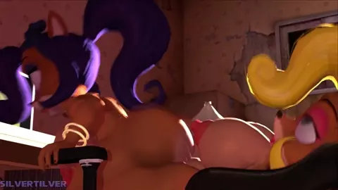 Coco fucks Evil Coco Futa