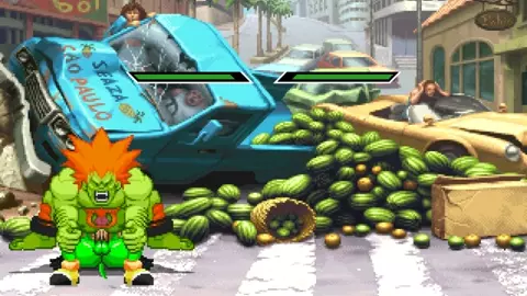 MUGEN#8: Ashura The Hedgehog X Blanka