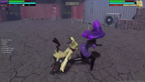 HR2 Furry: Mismagius vs Mimikyu