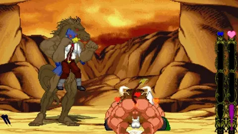 MUGEN Request#3: Minotaur X Fox McCloud & Falco Lombardi