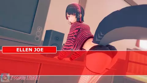 [MMD||Koikatsu] Ellen joe (ZZZ)|| Special Cleaning Striptease Service