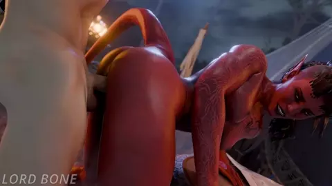 Karlach on a warm night