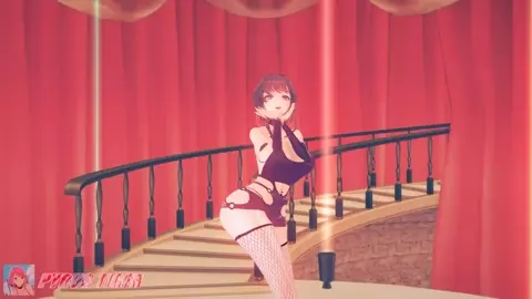 [Koikatsu || MMD] Kafka(Honkai Star Rail) || Motherly Striptease