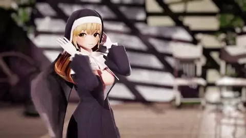 Sister Claire Stripdance - Ai Kotoba III