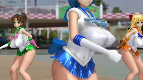 [MMD] Sailor Moon - Kimagure Mercy