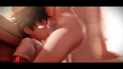 Himiko Toga X Izuku Midoriya X Ochako Uraraka NTR Part 2