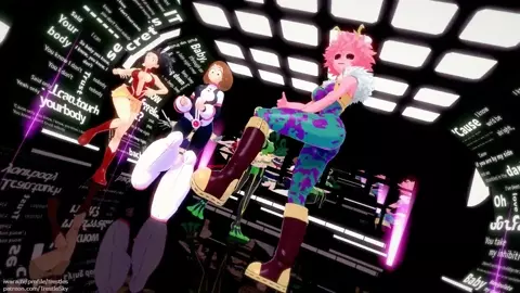 [TrestleSky] GBS 02 MaleXFemale Alt - BADKIZ Come Closer Sex+Dance - BNHA Girls