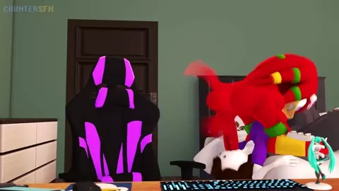 Knuckles fucking Jaiden