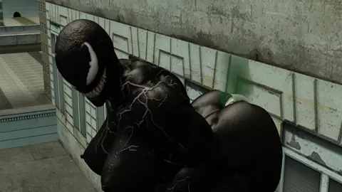 She-Venom and gwen by BigASSets42424