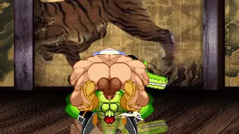 MUGEN#17: Vector The Crocodile X Monk