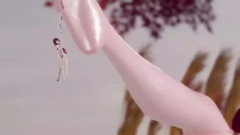 Miyabi & Ellen's Assmazing Futastic Rivarly (Giantess Vore)