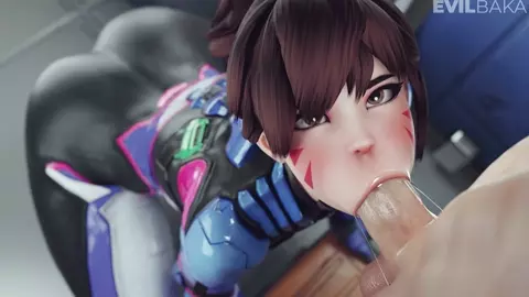 D.Va - Meka Debt [White][Evilbaka][4K60FPS]
