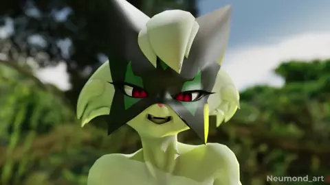 Meowscarada POV by Neumond_art